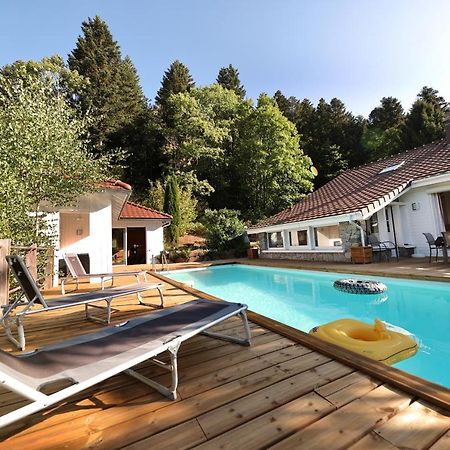 Le Chalet Blanc - Jacuzzi / Piscine / Sauna Gérardmer Eksteriør billede