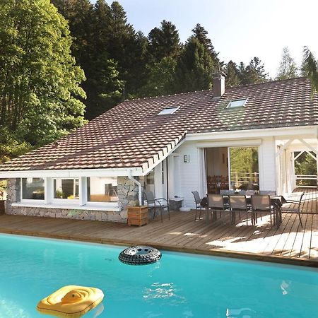 Le Chalet Blanc - Jacuzzi / Piscine / Sauna Gérardmer Eksteriør billede
