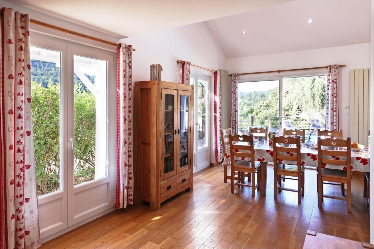 Le Chalet Blanc - Jacuzzi / Piscine / Sauna Gérardmer Eksteriør billede